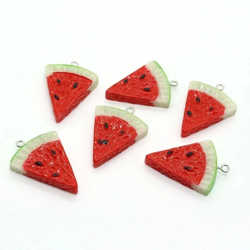 10 Buah Liontin Buah Mini Segi - Resin Art Essentials ulasan dan harga