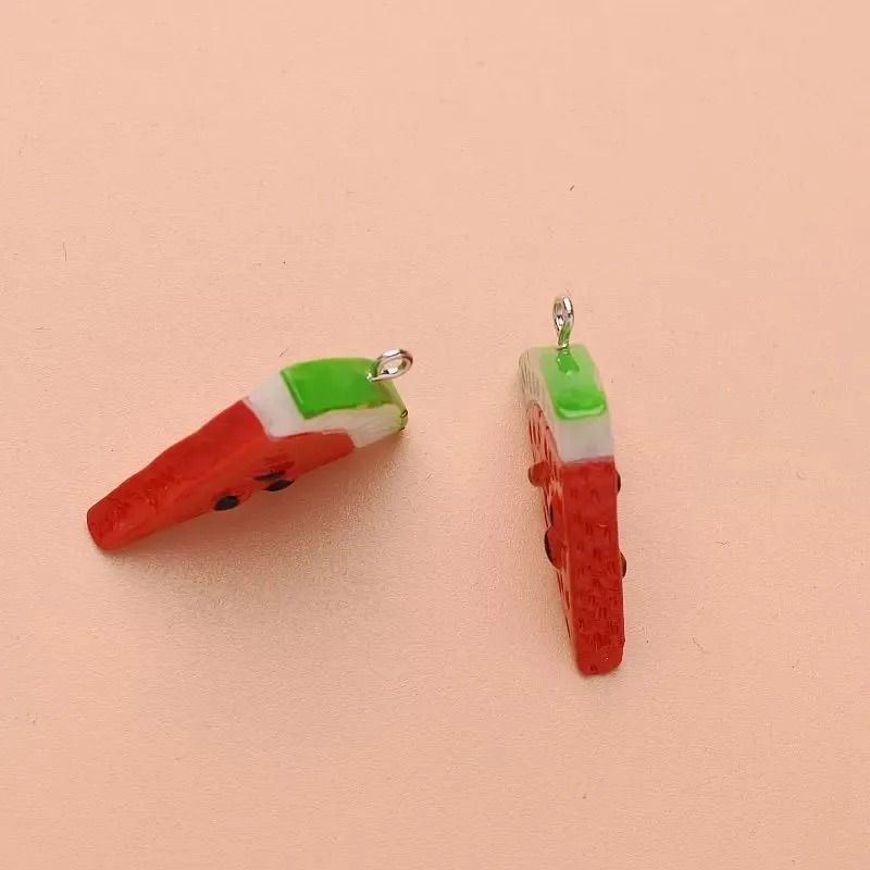 10 Buah Liontin Buah Mini Segi - Resin Art Essentials ulasan dan harga