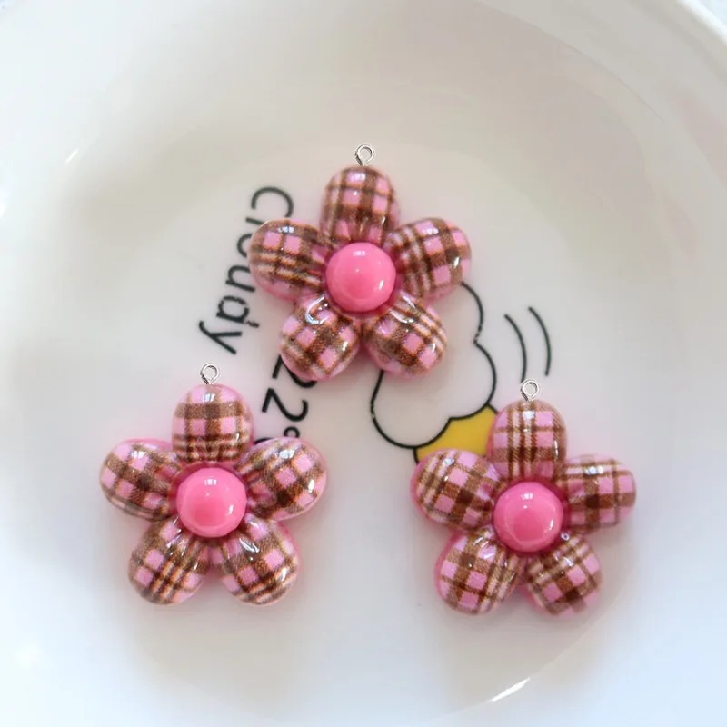 10Pcs Liontin Resin Bunga Mani - Resin Art Accessories ulasan dan harga