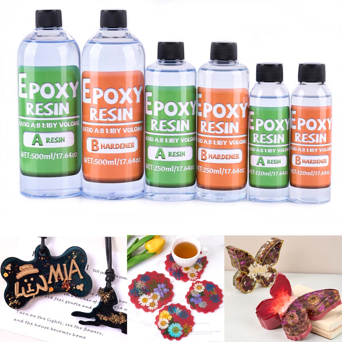 Kit Resin Epoksi Rasio 1:1 Ant - Resin Art Kit With Molds ulasan dan harga