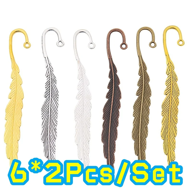 12Pcs 113x16mm Liontin Daun Bu - Resin Art Bookmark ulasan dan harga