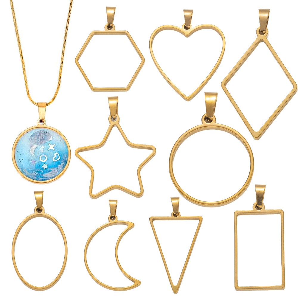 5 pcs Cetakan Resin Stainless  - Resin Art Essentials ulasan dan harga