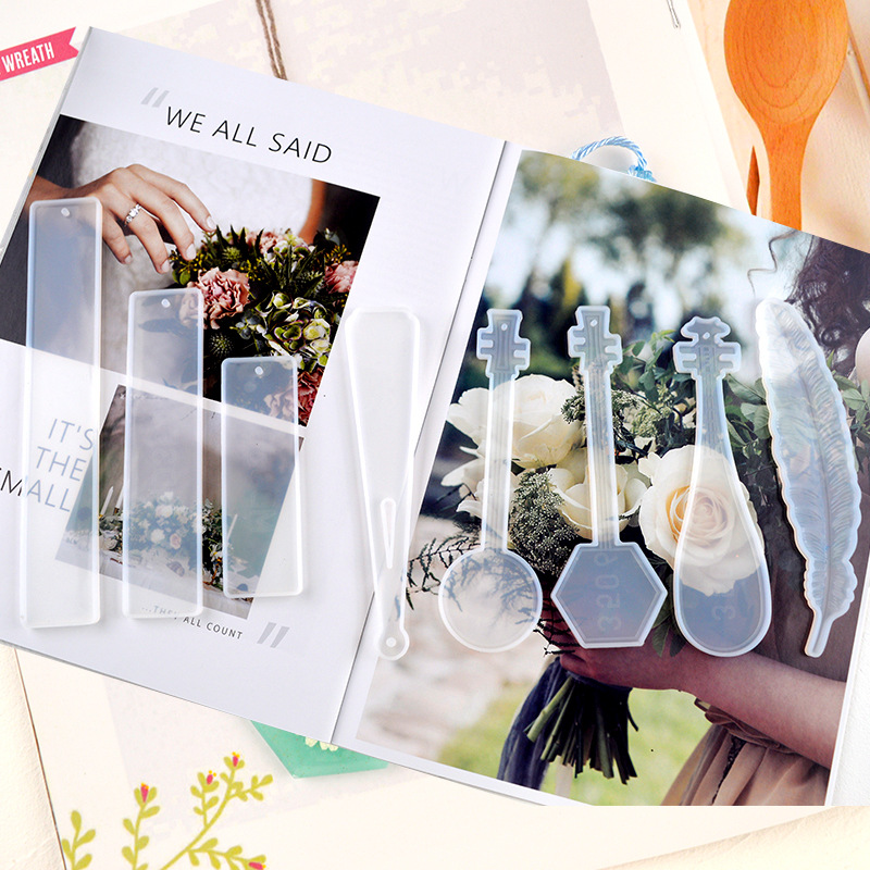 DIY Cetakan Silikon UV Pembata - Resin Art Bookmark ulasan dan harga