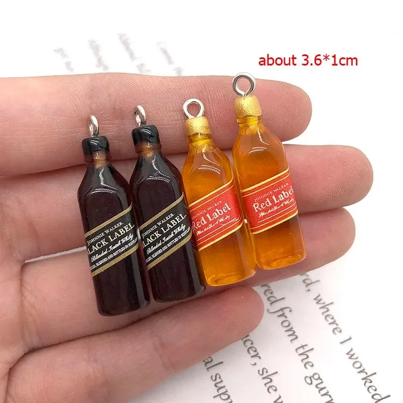 10 Buah Liontin Resin Botol Wi - Resin Art Accessories ulasan dan harga