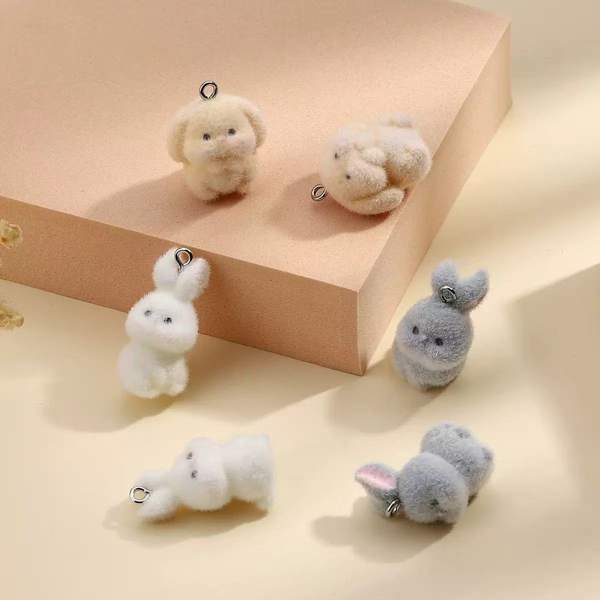 10 pcs Gantungan Resin Kelinci - Resin Art Essentials ulasan dan harga